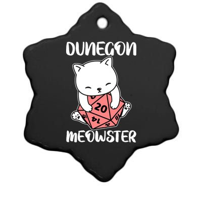 Dungeon Mewoster Ceramic Star Ornament