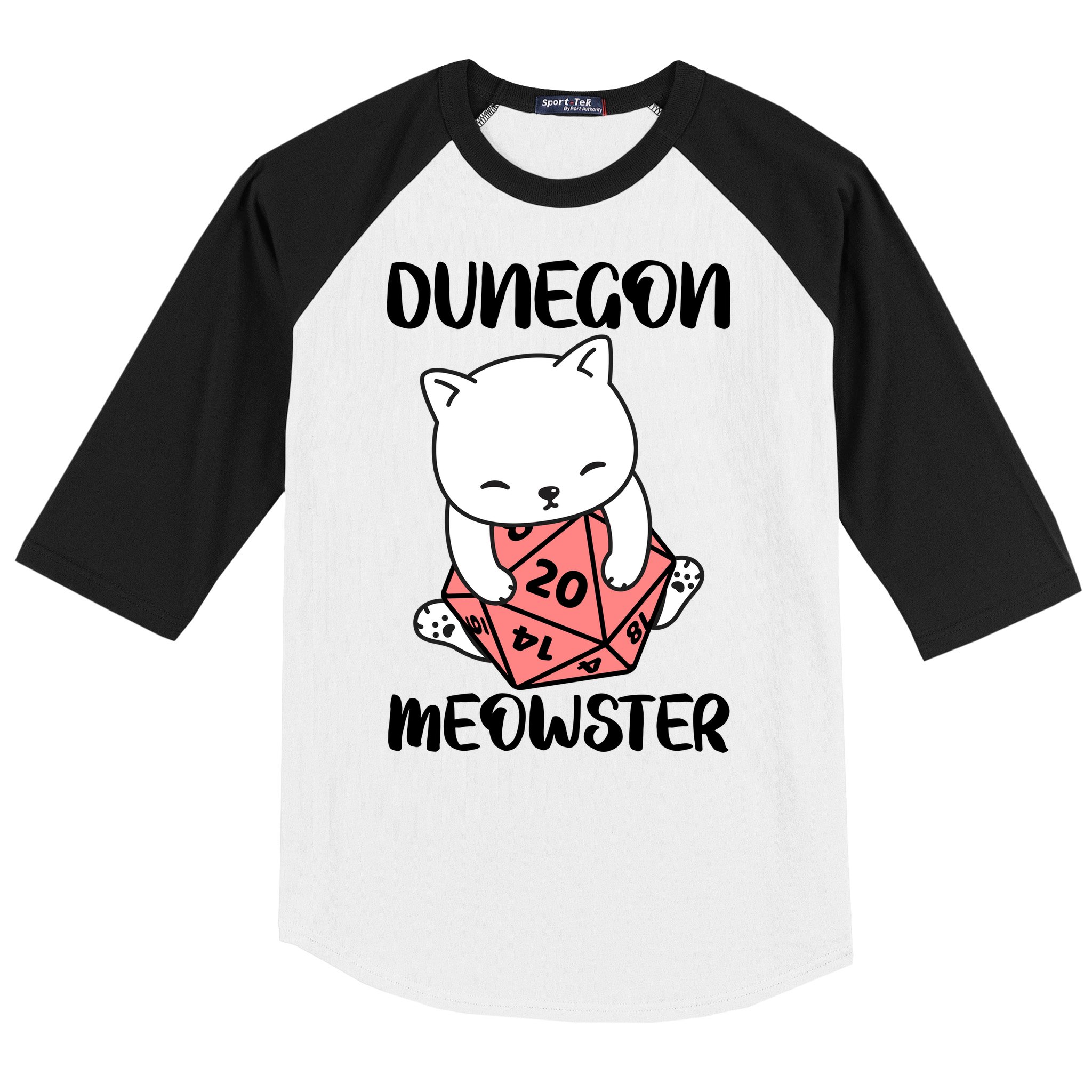 Dungeon Mewoster Baseball Sleeve Shirt