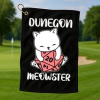 Dungeon Mewoster Golf Towel