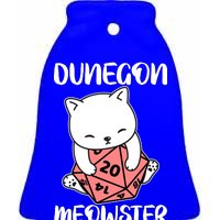 Dungeon Mewoster Ceramic Bell Ornament