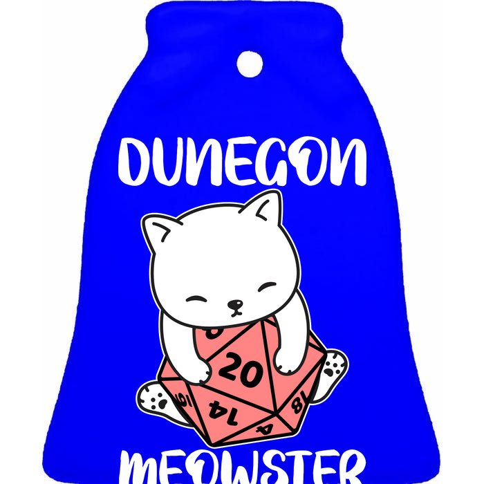 Dungeon Mewoster Ceramic Bell Ornament