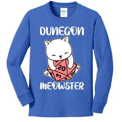 Dungeon Mewoster Kids Long Sleeve Shirt