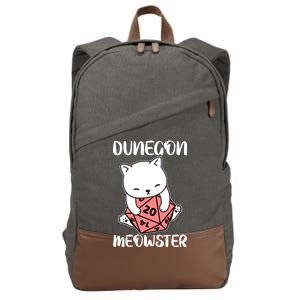 Dungeon Mewoster Cotton Canvas Backpack