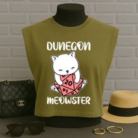 Dungeon Mewoster Garment-Dyed Women's Muscle Tee