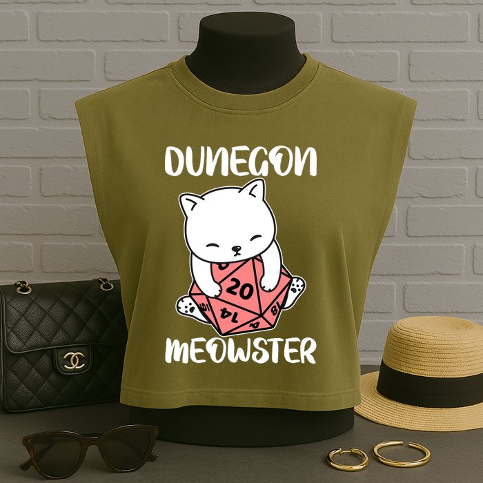Dungeon Mewoster Garment-Dyed Women's Muscle Tee