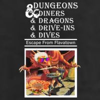 Dungeons & Diners & Dragons & Drive-Ins & Dives Cool Comfort Performance Bucket Hat