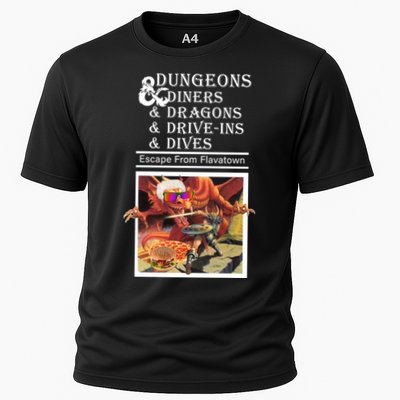Dungeons & Diners & Dragons & Drive-Ins & Dives Cooling Performance Crew T-Shirt
