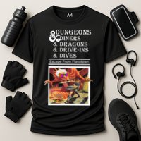 Dungeons & Diners & Dragons & Drive-Ins & Dives Performance Shirt
