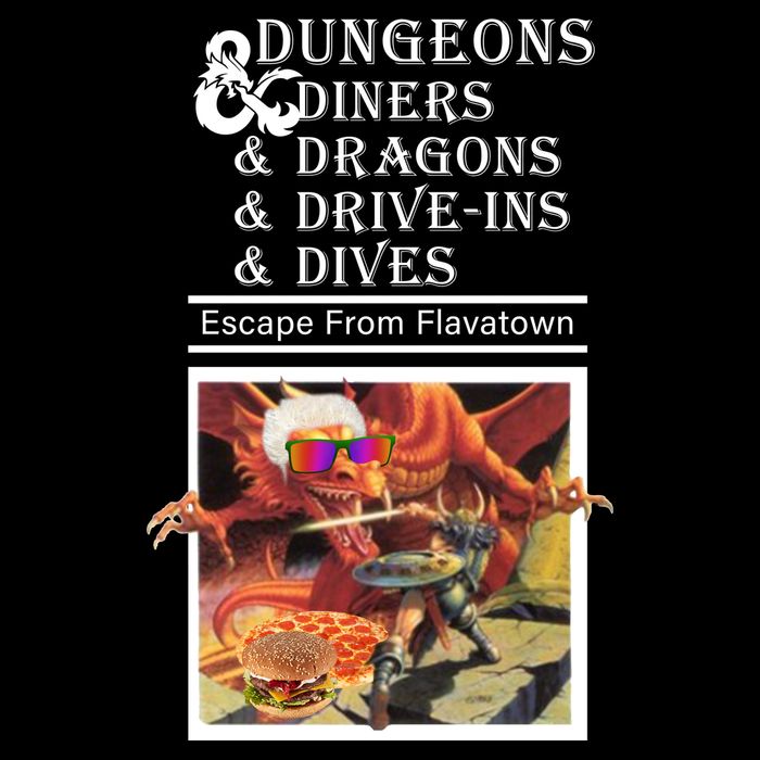 Dungeons & Diners & Dragons & Drive-Ins & Dives Performance Shirt