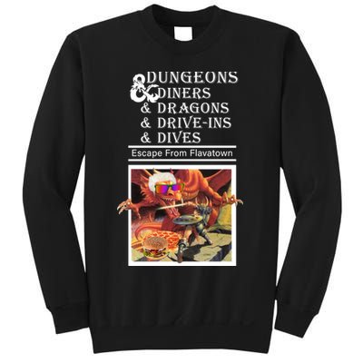 Dungeons & Diners & Dragons & Drive-Ins & Dives Sweatshirt