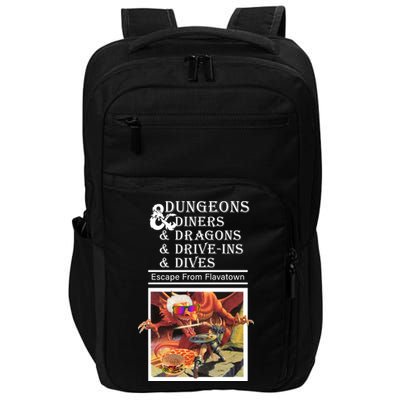 Dungeons & Diners & Dragons & Drive-Ins & Dives Impact Tech Backpack