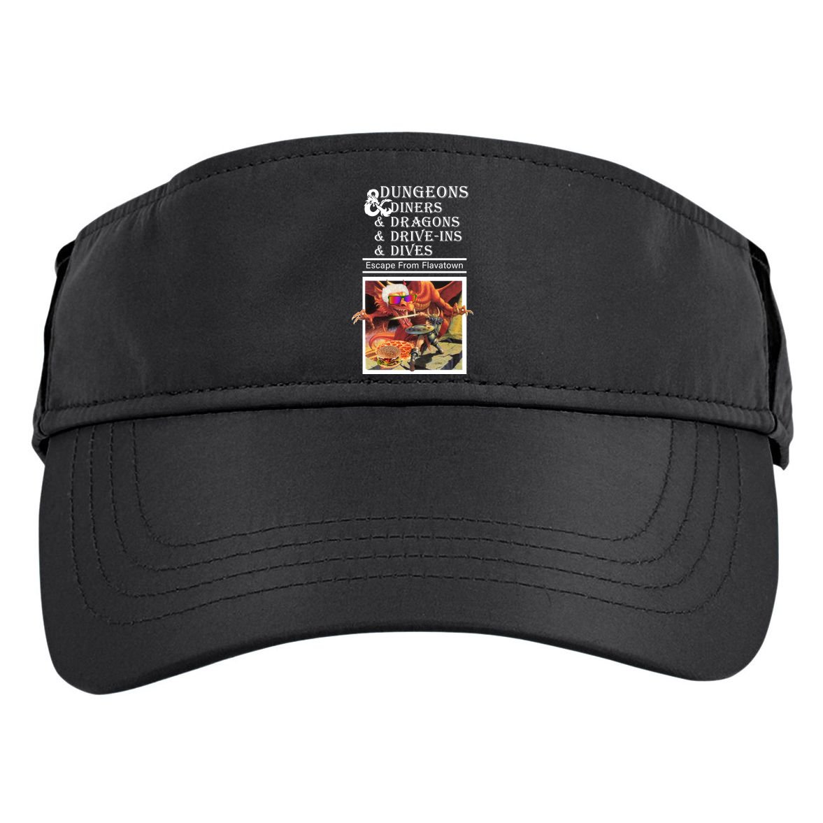 Dungeons & Diners & Dragons & Drive-Ins & Dives Adult Drive Performance Visor