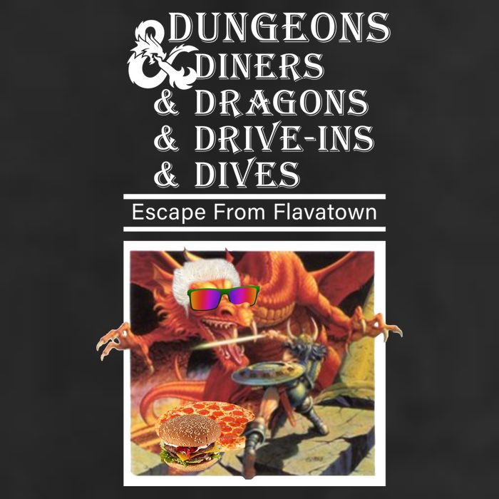 Dungeons & Diners & Dragons & Drive-Ins & Dives Adult Drive Performance Visor