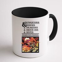 Dungeons & Diners & Dragons & Drive-Ins & Dives Coffee Mug
