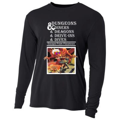 Dungeons & Diners & Dragons & Drive-Ins & Dives Cooling Performance Long Sleeve Crew