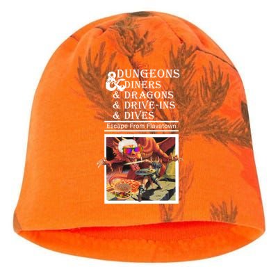 Dungeons & Diners & Dragons & Drive-Ins & Dives Kati - Camo Knit Beanie