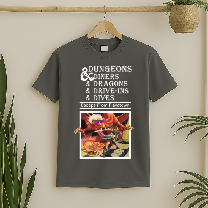 Dungeons & Diners & Dragons & Drive-Ins & Dives T-Shirt
