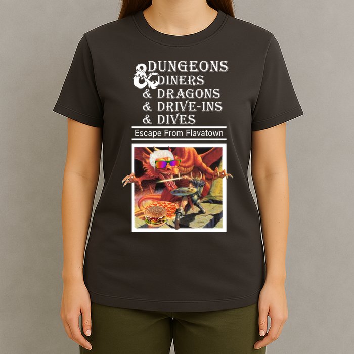 Dungeons & Diners & Dragons & Drive-Ins & Dives T-Shirt