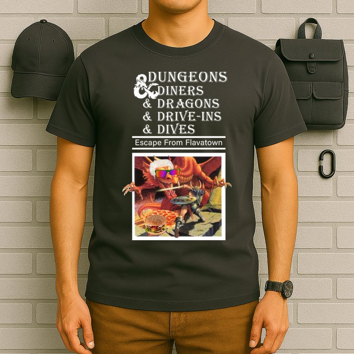 Dungeons & Diners & Dragons & Drive-Ins & Dives T-Shirt