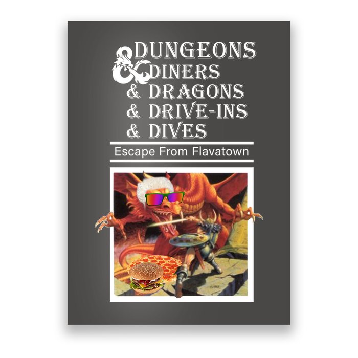 Dungeons & Diners & Dragons & Drive-Ins & Dives Poster