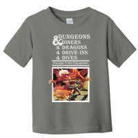 Dungeons & Diners & Dragons & Drive-Ins & Dives Toddler T-Shirt