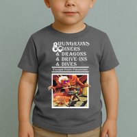Dungeons & Diners & Dragons & Drive-Ins & Dives Toddler T-Shirt