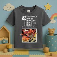 Dungeons & Diners & Dragons & Drive-Ins & Dives Toddler T-Shirt