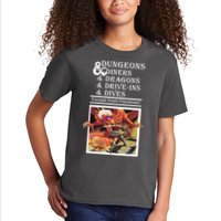 Dungeons & Diners & Dragons & Drive-Ins & Dives Kids T-Shirt