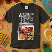 Dungeons & Diners & Dragons & Drive-Ins & Dives Kids T-Shirt