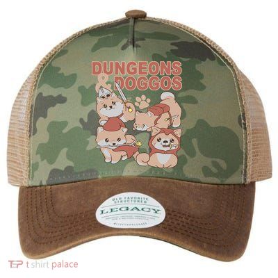 Dungeons & Doggos Cute Legacy Tie Dye Trucker Hat