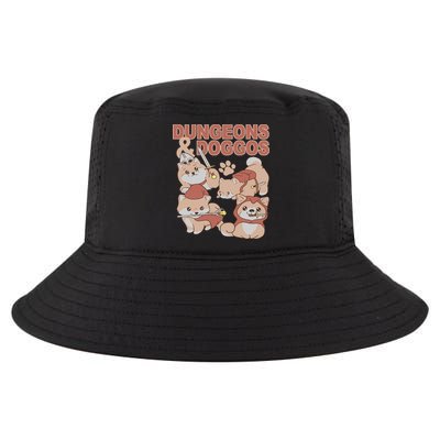 Dungeons & Doggos Cute Cool Comfort Performance Bucket Hat