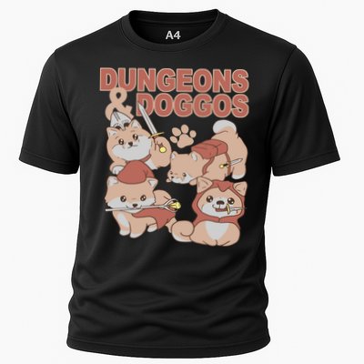 Dungeons & Doggos Cute Performance Shirt