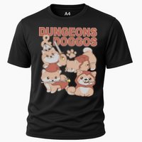 Dungeons & Doggos Cute Cooling Performance Crew T-Shirt