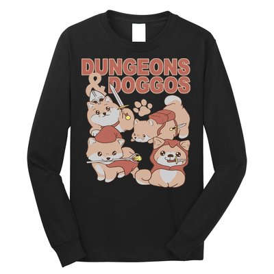 Dungeons & Doggos Cute Long Sleeve Shirt