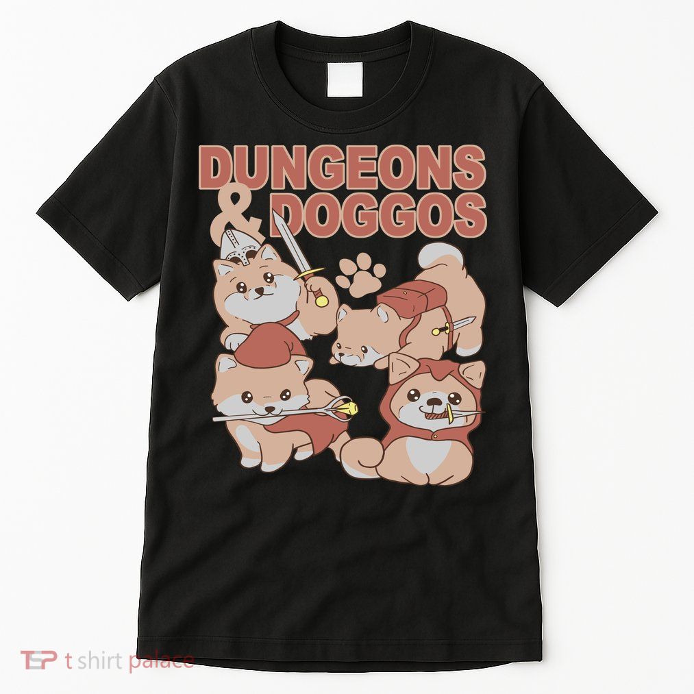 Dungeons & Doggos Cute Tall T-Shirt