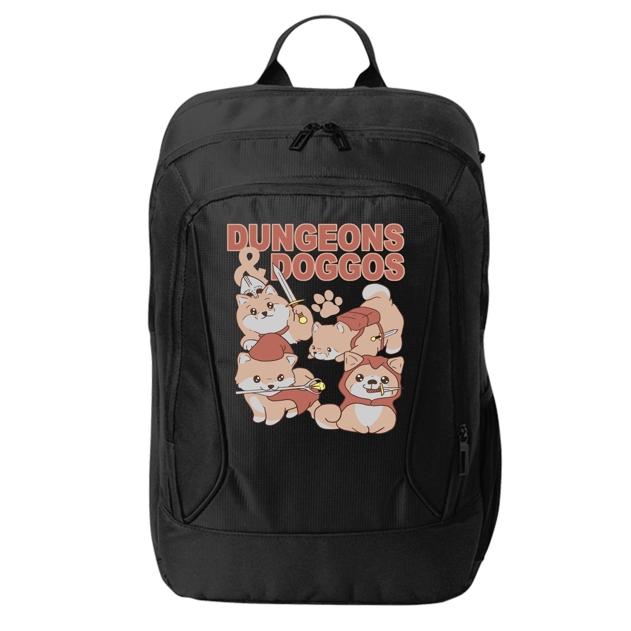 Dungeons & Doggos Cute City Backpack
