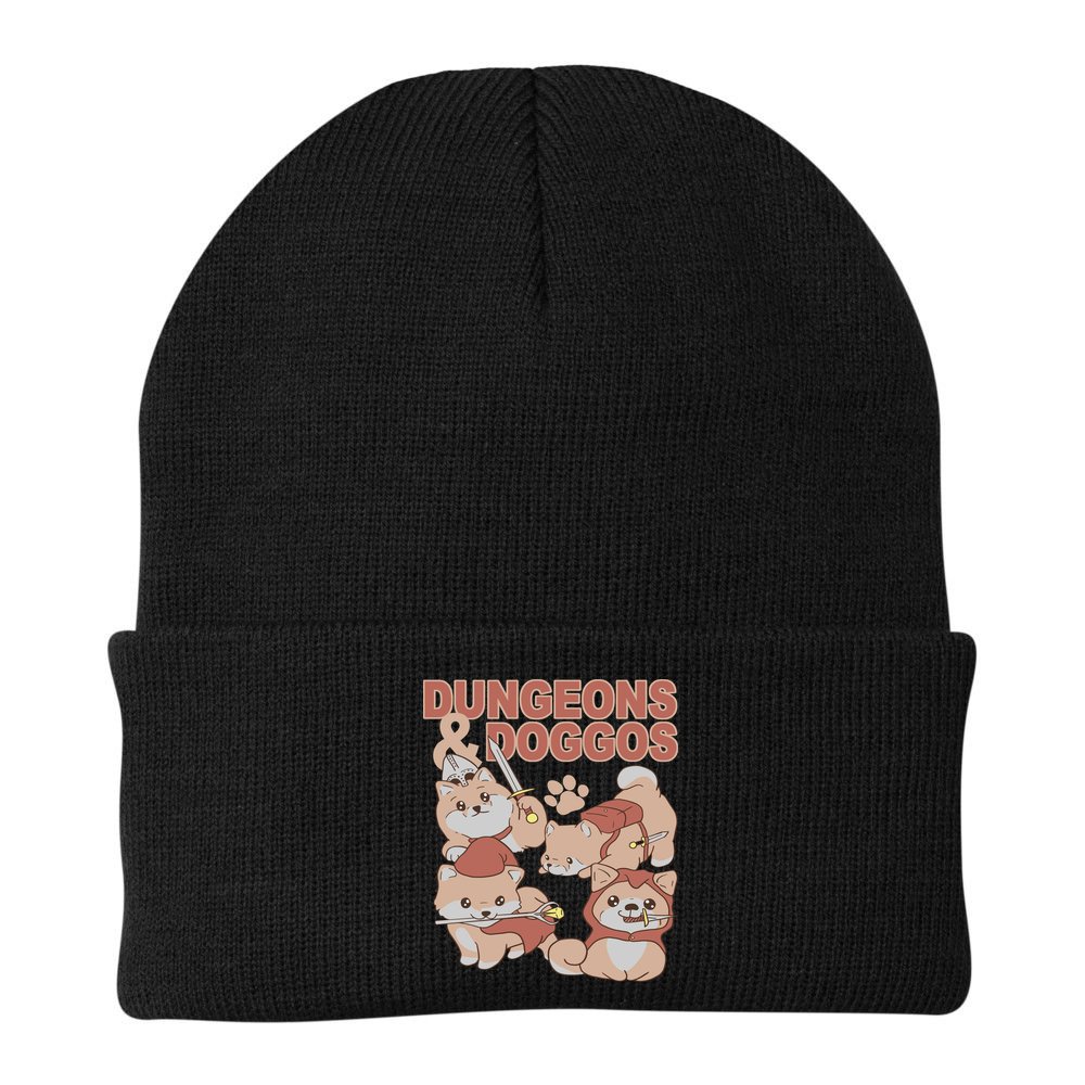 Dungeons & Doggos Cute Beanie