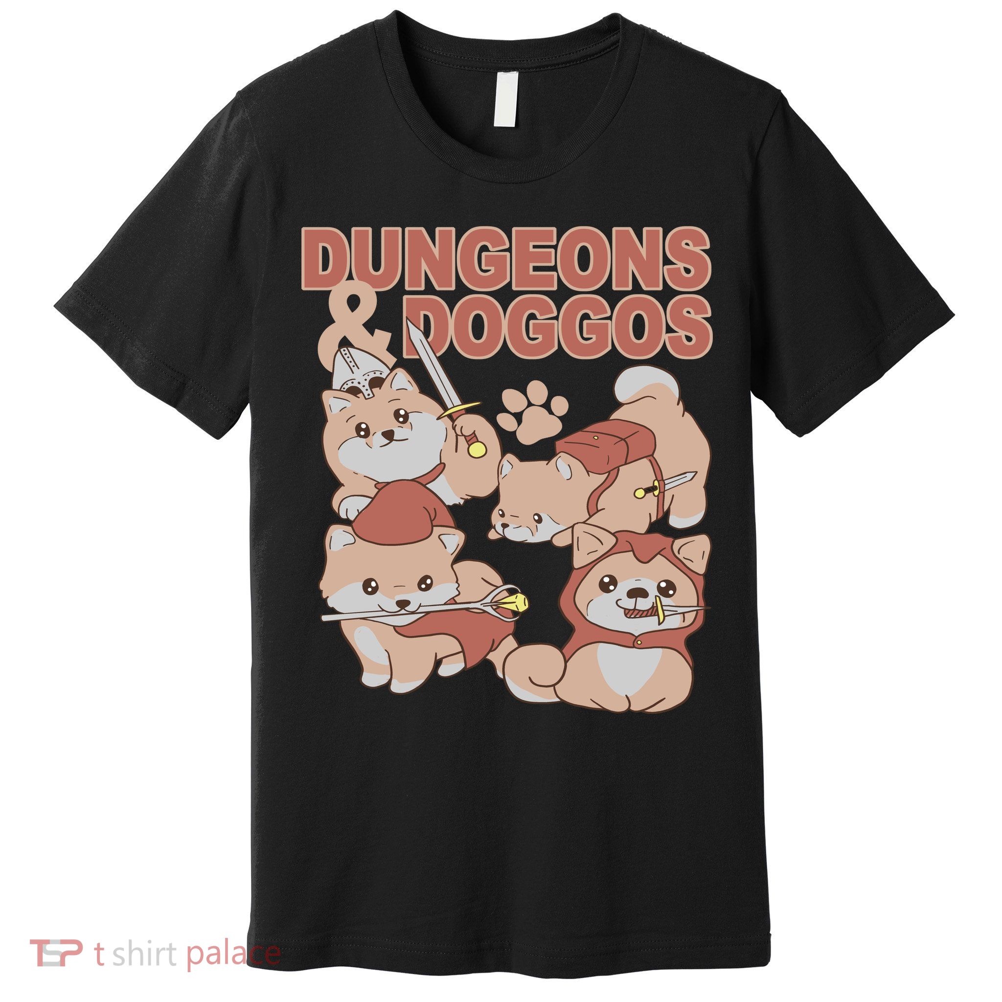 Dungeons & Doggos Cute Premium T-Shirt