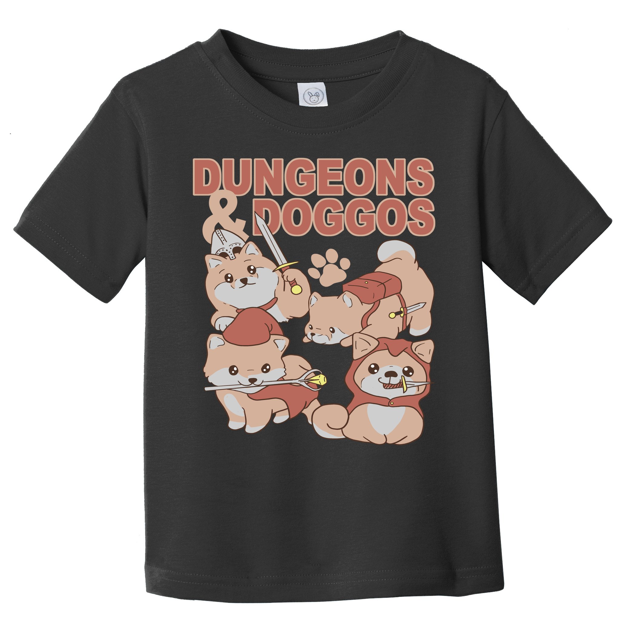 Dungeons & Doggos Cute Toddler T-Shirt