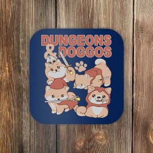 Dungeons & Doggos Cute Coaster