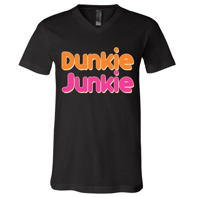 Dunkie Junkie V-Neck T-Shirt
