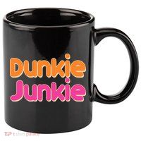 Dunkie Junkie 11oz C Handle Ceramic Mug
