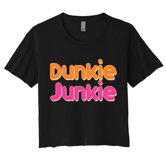 Dunkie Junkie Women's Crop Top Tee