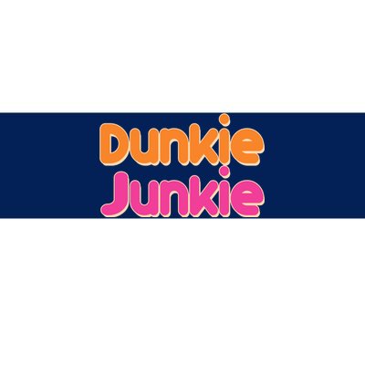 Dunkie Junkie Bumper Sticker