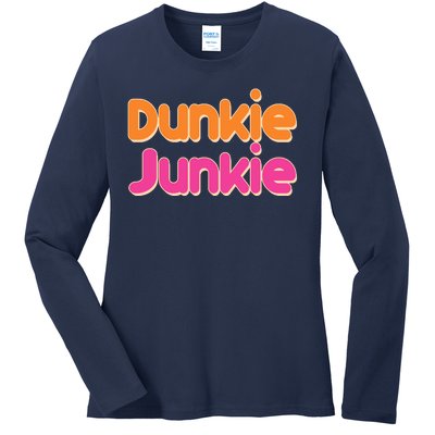 Dunkie Junkie Ladies Long Sleeve Shirt