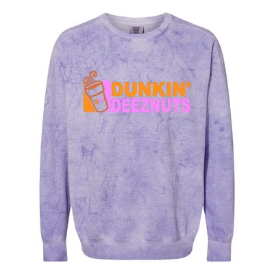 Dunkin Deeznuts Colorblast Crewneck Sweatshirt