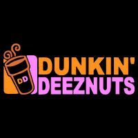 Dunkin Deeznuts Stripe Pom Pom Beanie