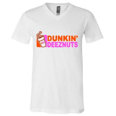 Dunkin Deeznuts V-Neck T-Shirt