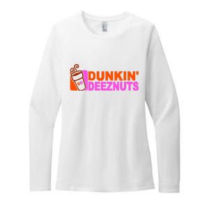 Dunkin Deeznuts Womens CVC Long Sleeve Shirt