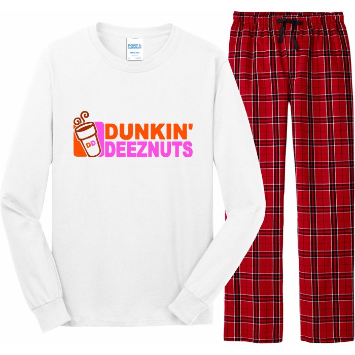 Dunkin Deeznuts Long Sleeve Pajama Set